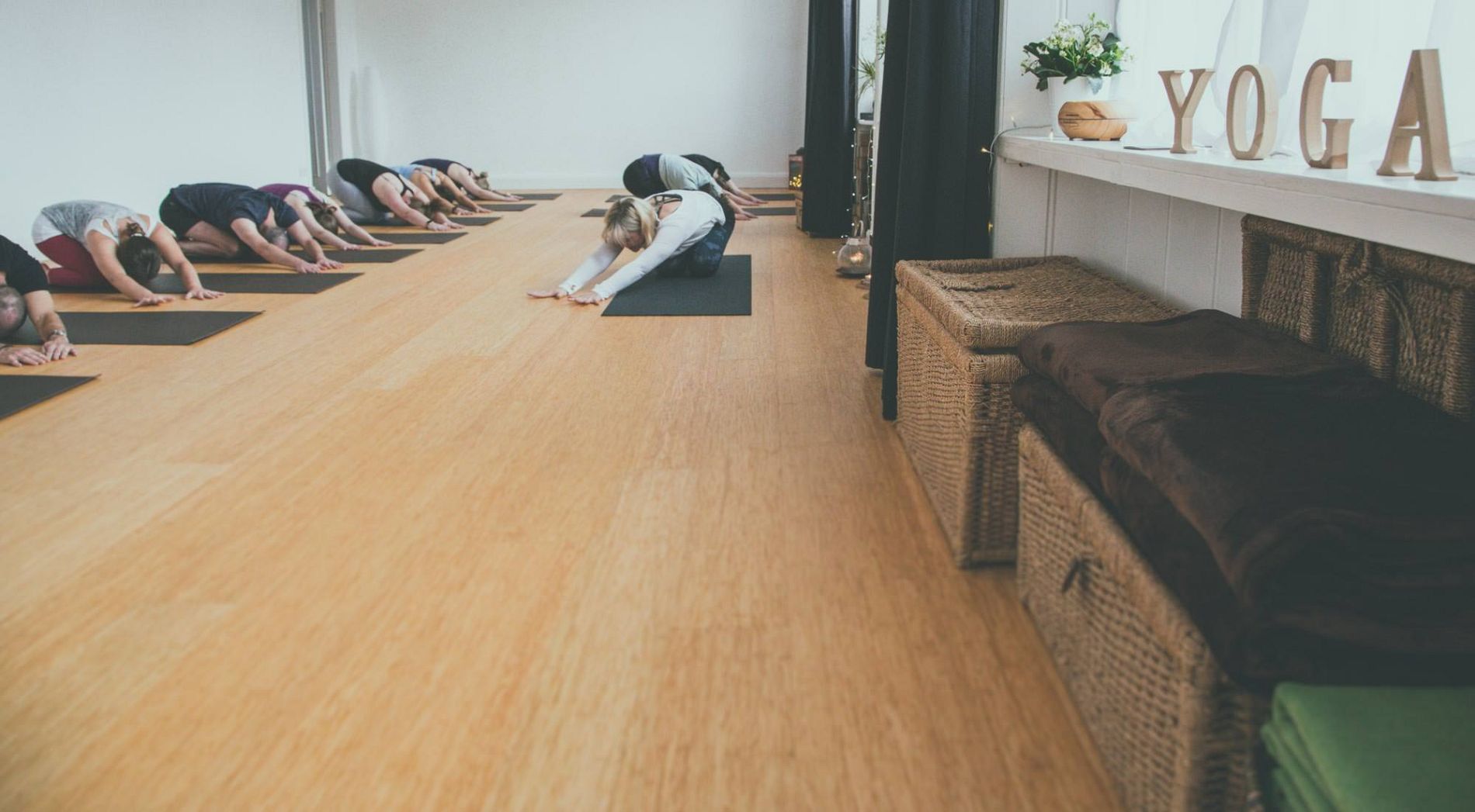 A gentle yoga practice at Prana